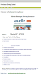 Mobile Screenshot of portlaoisedrivingschool.com